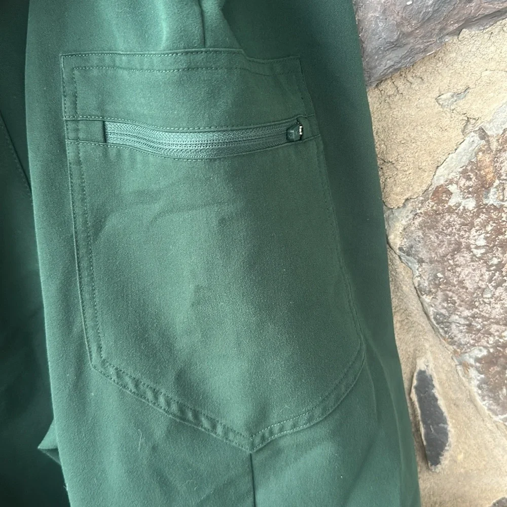 Figs Women’s Size 5XL British Racing Green Zamora Cargo Scrub Pants